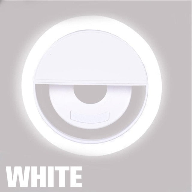 Led Selfie Ring Light Novelty Makeup Lightings Lamp Mobile Phones Led Mirror Neon Sign Selfie Ring