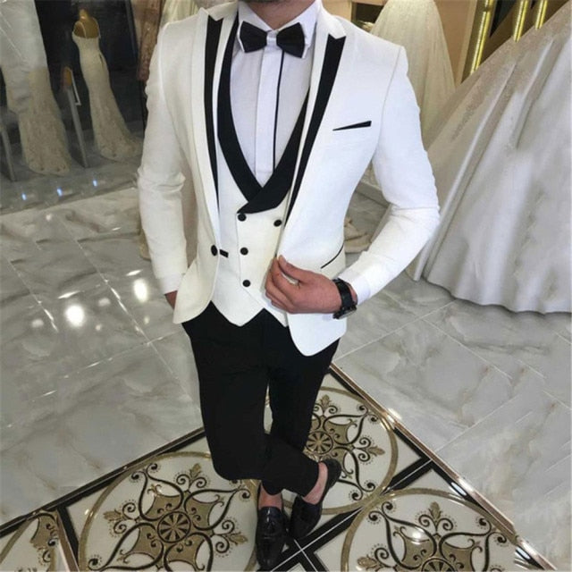 Men Suits for Wedding Suit Men Groom Blazer Tuxedo Slim Fit