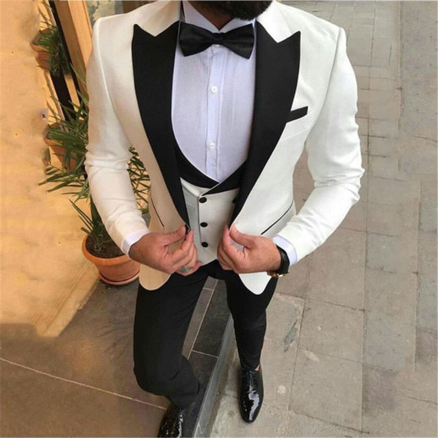 Men Suits for Wedding Suit Men Groom Blazer Tuxedo Slim Fit