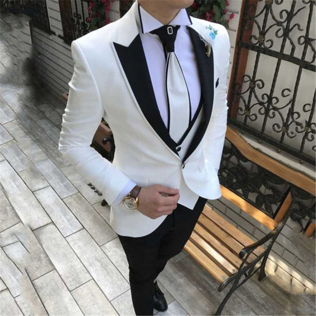 Men Suits for Wedding Suit Men Groom Blazer Tuxedo Slim Fit