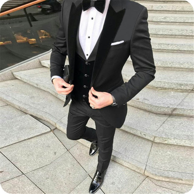 Men Suits for Wedding Suit Men Groom Blazer Tuxedo Slim Fit