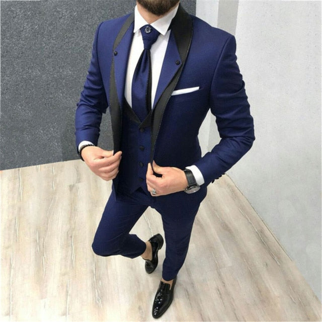 Men Suits for Wedding Suit Men Groom Blazer Tuxedo Slim Fit