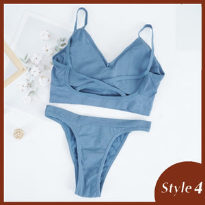 2PCS Bra Set Women Sexy Bralette Female Underwear Lingerie